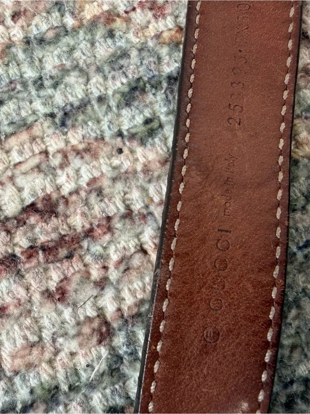 Authentic Gucci Kids GG Supreme Belt Size L Interlocking G LegitGrails Auth